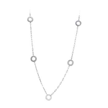 Collier d'occasion DINH VAN Sautoir Cible femme argent 925/1000