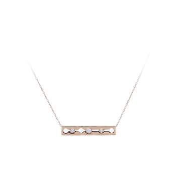 Collier d'occasion DINH VAN Pulse femme or rose 750/1000