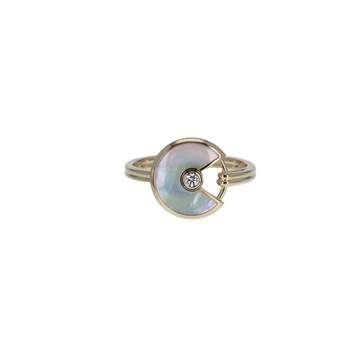 Bague d'occasion CARTIER Amulette femme or jaune 750/1000