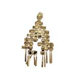 Boucles-oreilles d'occasion AURELIE BIDERMANN Marella plaqué or - vue D1