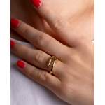 Bague d'occasion CARTIER Juste un clou femme or jaune 750/1000 - vue porté 1
