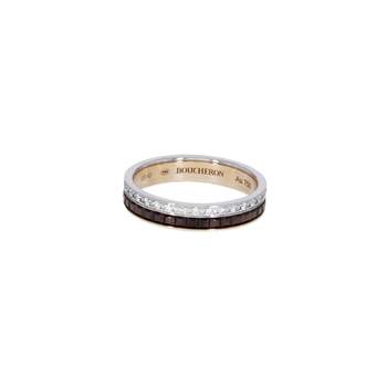 Bague d'occasion BOUCHERON Quatre Classique femme or blanc 750/1000 or rose 750/1000 pvd