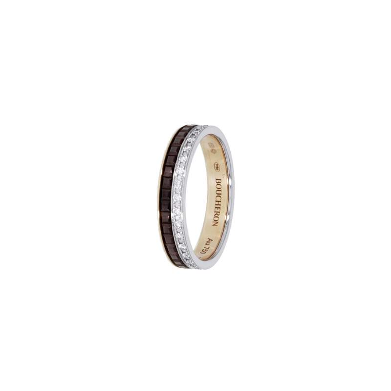 Bague d'occasion BOUCHERON Quatre Classique femme or blanc 750/1000 or rose 750/1000 pvd - vue 2