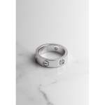 Bague d'occasion CARTIER Love 3 Diamants mixte or blanc 750/1000 - vue 1