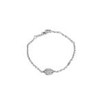 Bracelet d'occasion CHAUMET Liens Séduction femme or blanc 750/1000 - vue 1