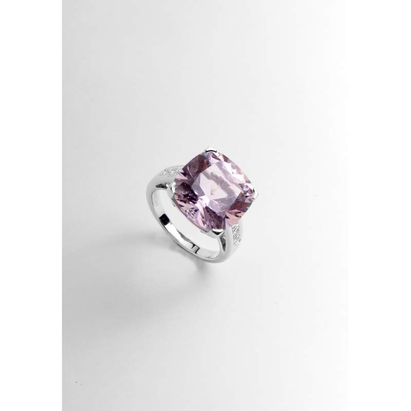 Bague d'occasion MAUBOUSSIN Gueule d'Amour femme or blanc 750/1000 - vue 1