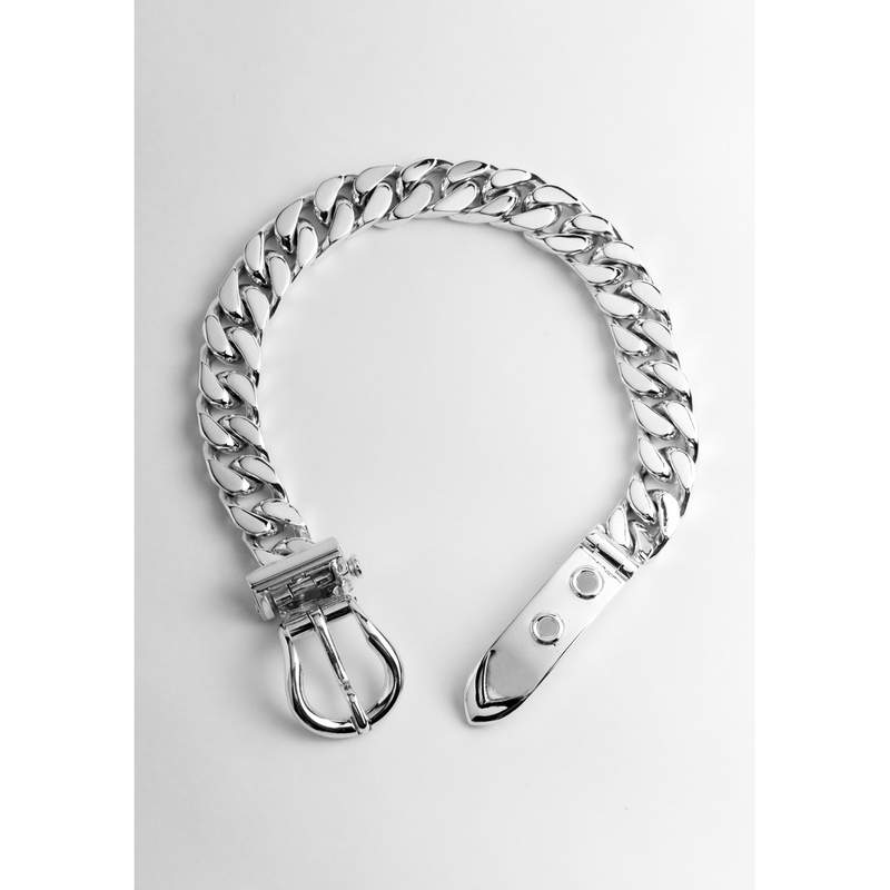 Bracelet d'occasion HERMES Boucle Sellier PM femme argent 925/1000 - vue 1