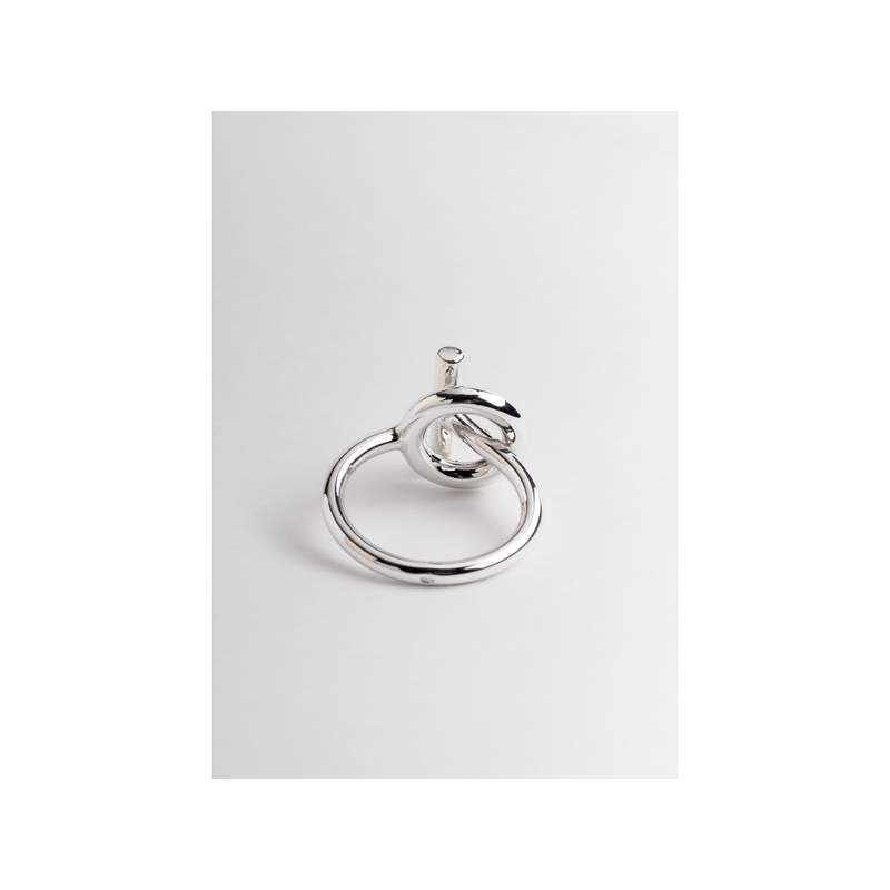 Bague d'occasion HERMES Echappée MM femme argent 925/1000 - vue 3