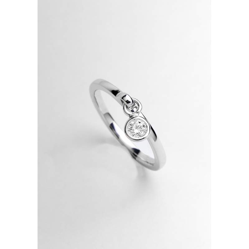 Bague d'occasion DIOR Coquine Diamants femme or blanc 750/1000 - vue 1