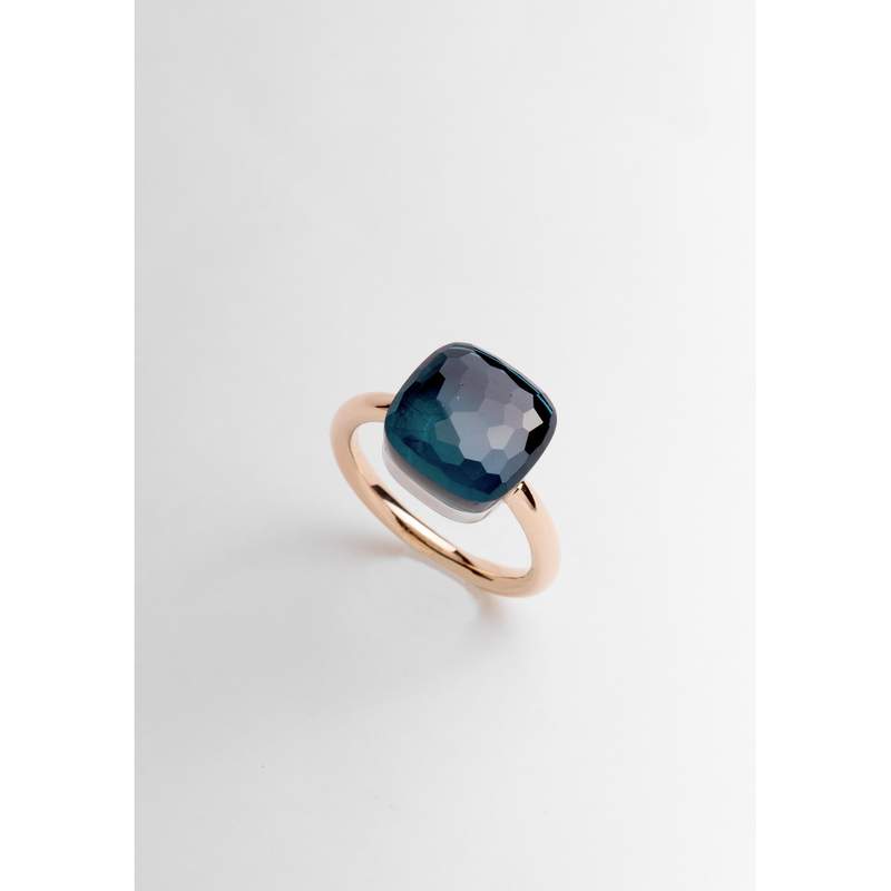 Bague d'occasion POMELLATO Nudo Maxi femme or blanc 750/1000 or rose 750/1000 - vue 1