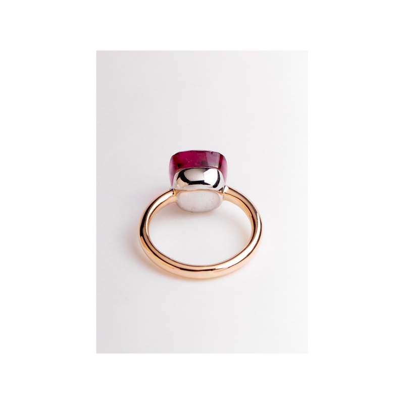 Bague d'occasion POMELLATO Nudo femme or blanc 750/1000 or rose 750/1000 - vue 3