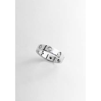 Bague d'occasion CARTIER Alliance Love 8 Diamants femme or blanc 750/1000