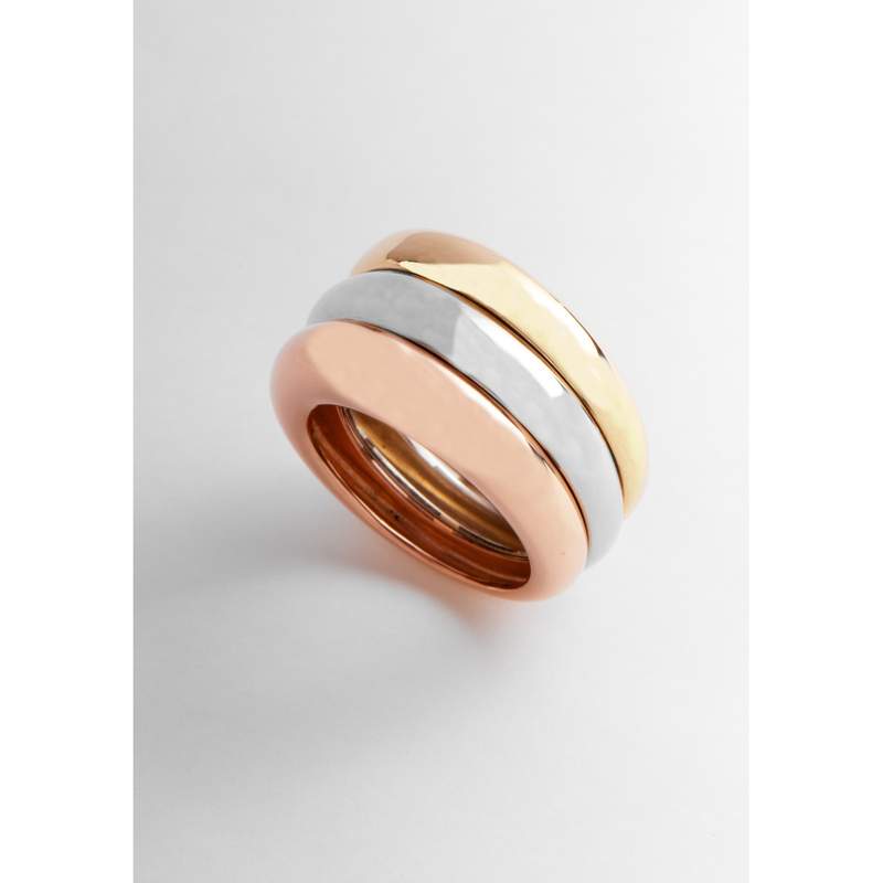 Bague d'occasion CARTIER Mobilis femme 3 ors 750/1000 - vue 1