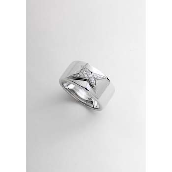 Bague d'occasion MAUBOUSSIN Etoile divine femme or blanc 750/1000