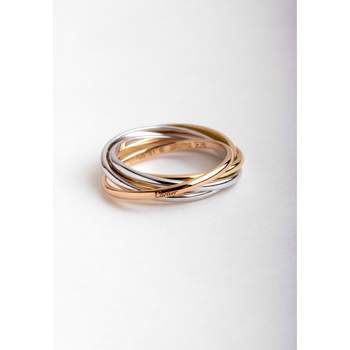 Bague d'occasion CARTIER Trinity 5 anneaux femme 3 ors 750/1000