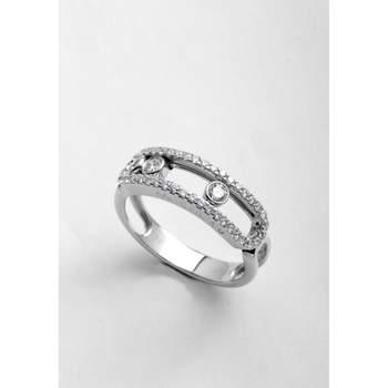 Bague d'occasion MESSIKA Move Classique Pavée femme or blanc 750/1000