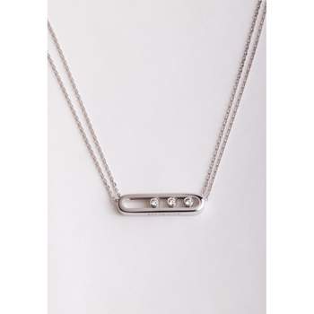 Collier d'occasion MESSIKA Move Classique femme or blanc 750/1000