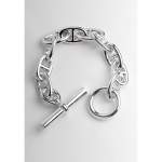 Bracelet d'occasion HERMES Chaîne d'Ancre TGM mixte argent 925/1000 - vue 1