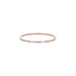 Bracelet d'occasion CARTIER Love Petit Modèle femme or rose 750/1000 - vue 1