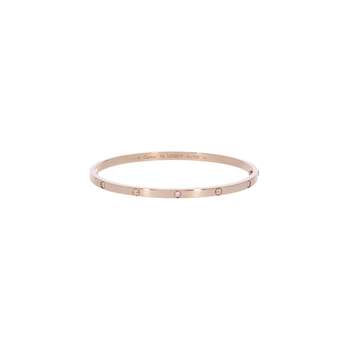 Bracelet d'occasion CARTIER Love Petit Modèle femme or rose 750/1000