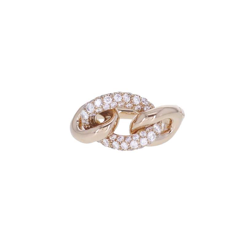 Bague d'occasion POMELLATO Catena femme or rose 750/1000 - vue 1