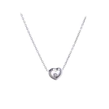 Collier d'occasion CHOPARD Happy Diamonds Icons femme or blanc 750/1000