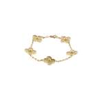Bracelet d'occasion VAN CLEEF & ARPELS Alhambra femme or jaune 750/1000 - vue 1