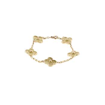 Bracelet d'occasion VAN CLEEF & ARPELS Alhambra femme or jaune 750/1000