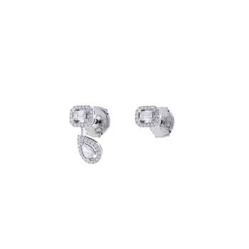 Boucles-oreilles d'occasion MESSIKA My Twin or blanc 750/1000