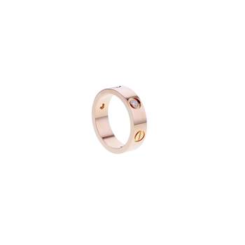 Bague d'occasion CARTIER Love femme or rose 750/1000
