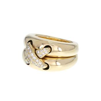 Bague d'occasion CHAUMET Liens femme or jaune 750/1000