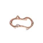 Bague d'occasion DIOR Bois de Rose Or rose et Diamants femme or rose 750/1000 - vue 1