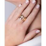 Bague d'occasion FRED Force 10 Grand Modèle femme or jaune 750/1000 - vue porté 1