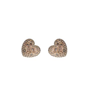 Boucles-oreilles d'occasion POMELLATO Sabbia or rose 750/1000