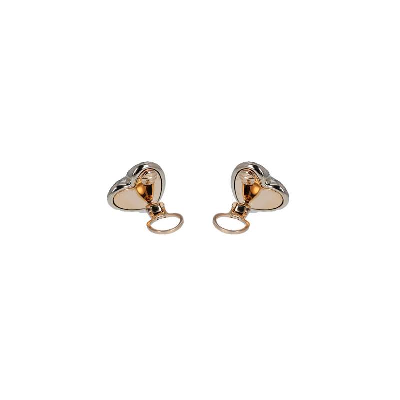 Boucles-oreilles d'occasion POMELLATO Sabbia or rose 750/1000 - vue 3