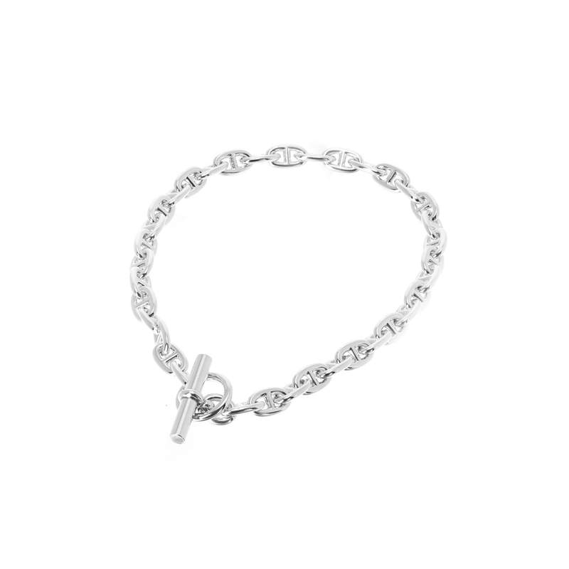 Collier d'occasion HERMES Chaîne d'Ancre MM femme argent 925/1000 - vue 1