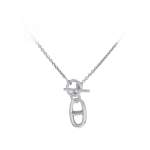Collier d'occasion HERMES Pendentif Chaîne d'ancre femme argent 925/1000 - vue 1