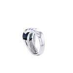 Bague d'occasion MAUBOUSSIN Nuit d'Amour femme or blanc 750/1000 - vue 2