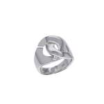 Bague d'occasion DINH VAN Menottes R16 mixte or blanc 750/1000 - vue 1