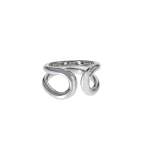 Bague d'occasion HERMES Lima PM femme argent 925/1000 - vue 1