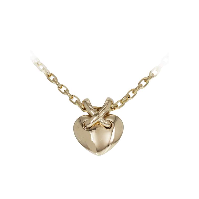 Collier d'occasion CHAUMET Coeur Liens femme or jaune 750/1000 - vue 1