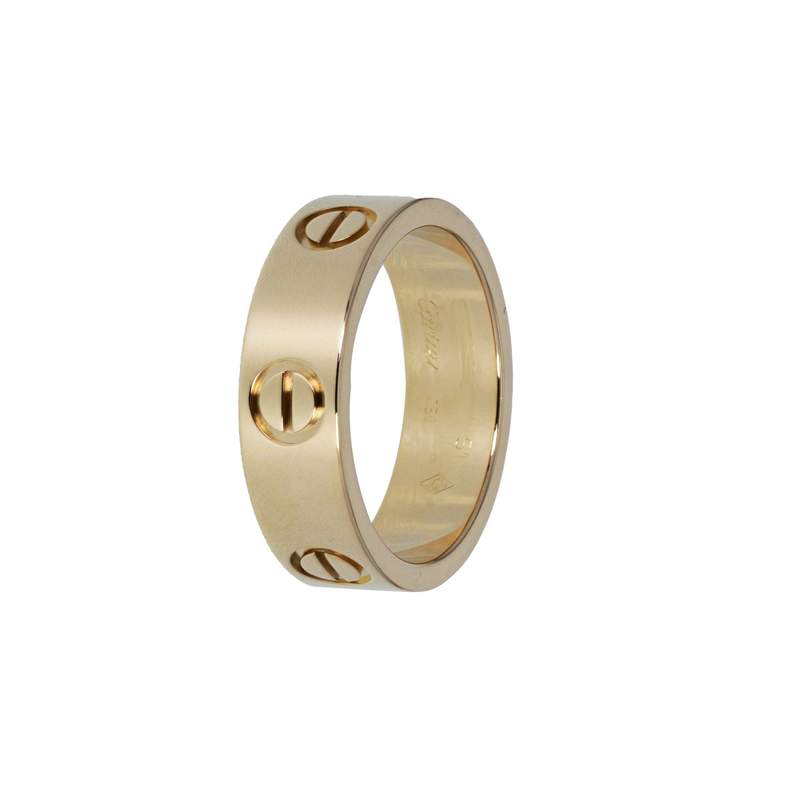 Bague d'occasion CARTIER Love mixte or jaune 750/1000 - vue 2