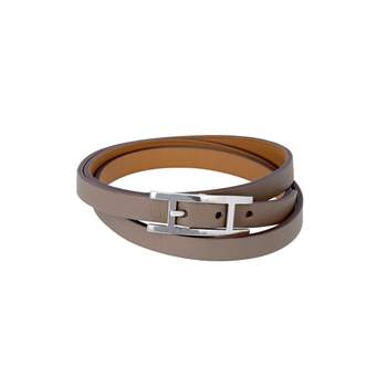 Bracelet d'occasion HERMES Hapi 3 Moyen Modèle mixte cuir autres