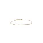 Bracelet CRESUS Barrette griffes femme or jaune 750/1000 - vue 1