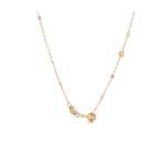 Collier d'occasion PASCALE BRUNI Ton Joli femme or rose 750/1000 - vue D1