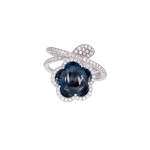 Bague d'occasion PASQUALE BRUNI Bon Ton Je t'aime femme or blanc 750/1000 - vue 1