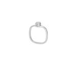 Bague d'occasion DINH VAN Le Cube Diamant femme or blanc 750/1000 - vue 1