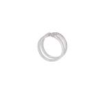Bague d'occasion DINH VAN Maillon L femme or blanc 750/1000 - vue D1
