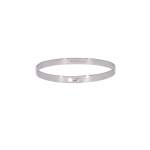 Bracelet d'occasion DINH VAN Serrure Ruban femme or blanc 750/1000 - vue 1