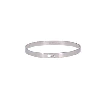 Bracelet d'occasion DINH VAN Serrure Ruban femme or blanc 750/1000